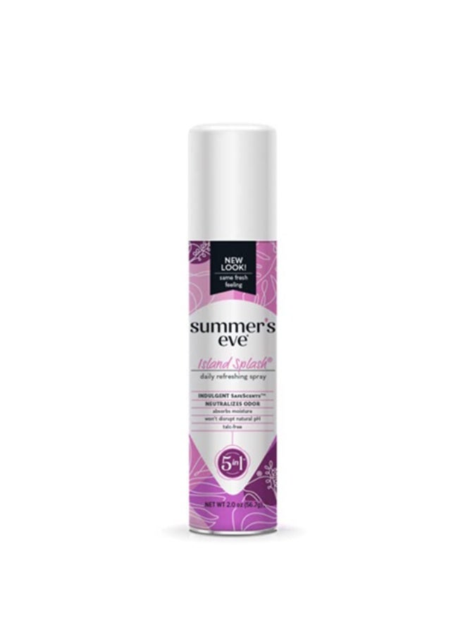 Summer's Eve Island's Splash daily refreshing spray quick boost of refreshness 5in1 56.7g - Image 2